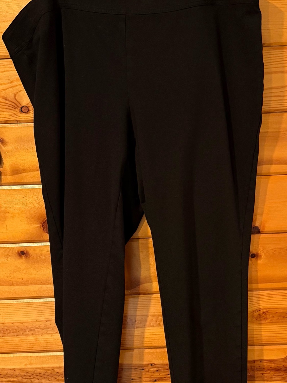 INC International Concepts Black Slim Stretch Dress Pants